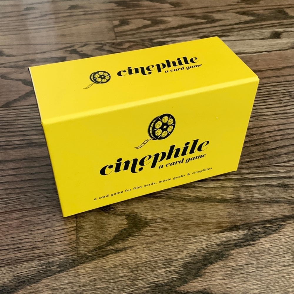 Cinephile Card Game for Movie Lovers